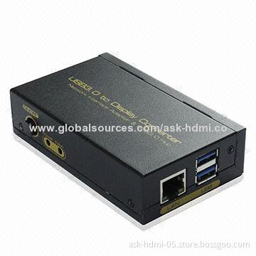 USB Docking Station with VGA/HDMI Output